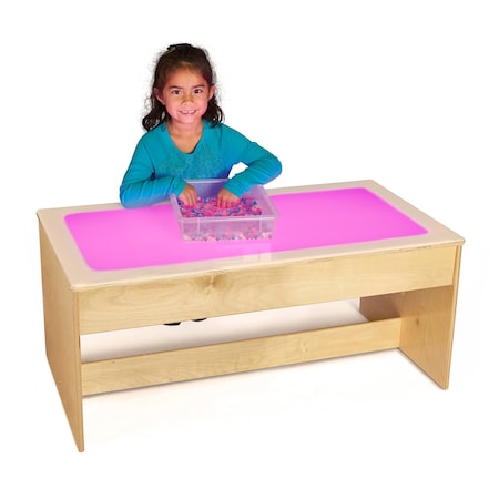 Jonti-Craft Large Light Table, Multicolored 5852JC